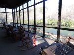 Screened in Porch over looking The Coosawattee River